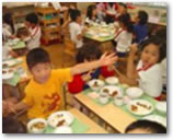あゆみ保育園 給食の様子
